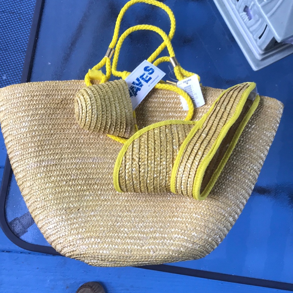 Waves vacation bag set NWT